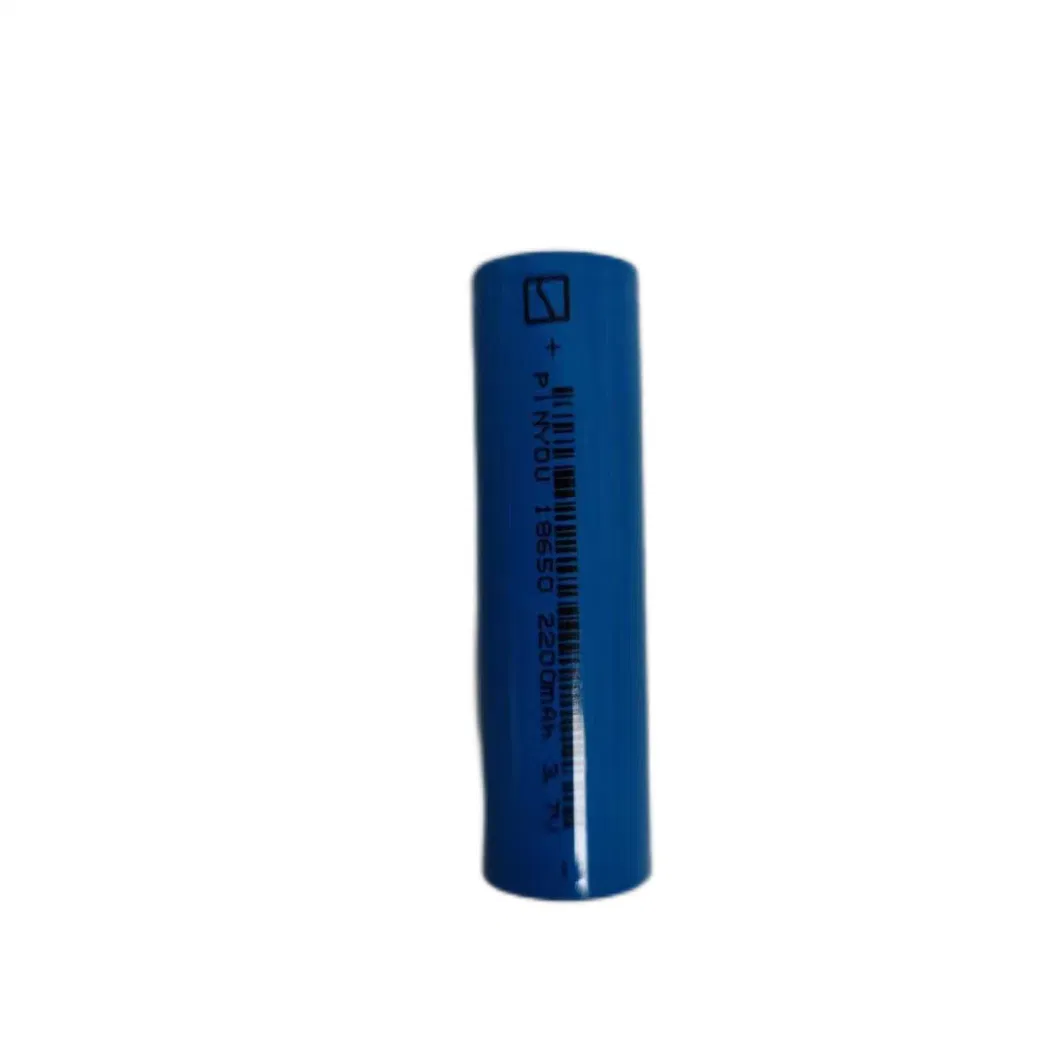 High Cost-Effectiveness Rechargeable 18650 3.7V Ncm 2200mAh Classic Cylindrical Energy Storage Lithium-Ion Battery Cell