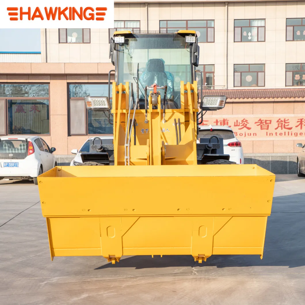 Hot Sale 3ton Small Wheel Loader for Farm CE ISO Euro V 5 Emissions EPA 4 Japanese Engine Mining Machinery Manufacturing Direct Wholesale Automatic Transmission