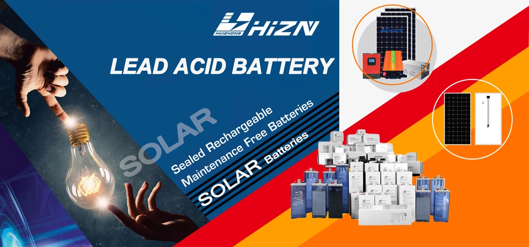 Solar Gel Battery 2V 24V 48V 1200ah Lead Acid Deep Cycle Battery Bank