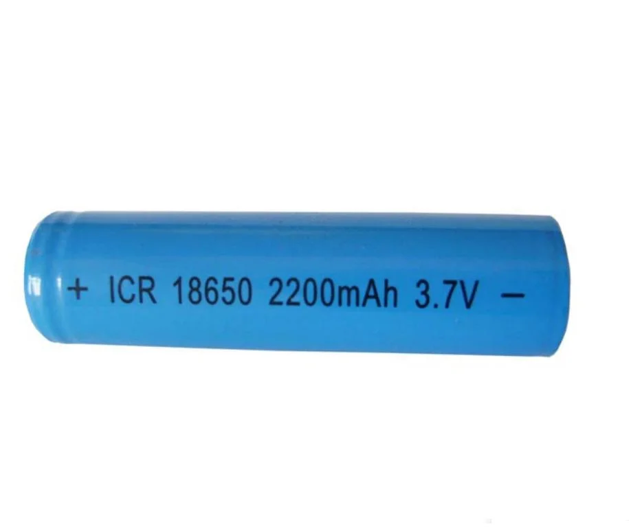 Factory Price 18650 3.7V 2200mAh Lithium-Ion Battery Cell Nmc Battery