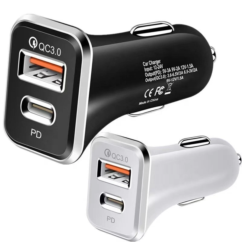 Quick Charger (3.0 36W a+C) Quick Car Charger
