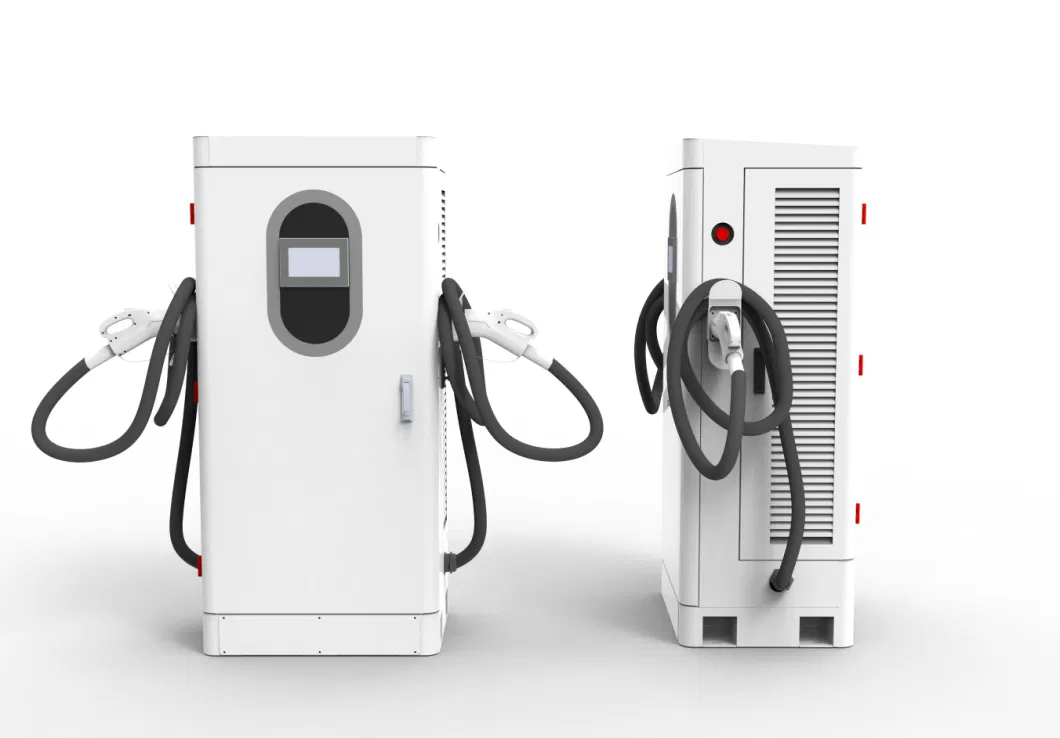 CE Rohs List DC 60kw EV Charging Station for Electric Car with Double Charger Gun