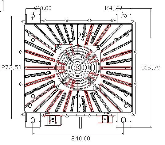 6.6kw 312V 20A EV on-Board Battery Charger Obc