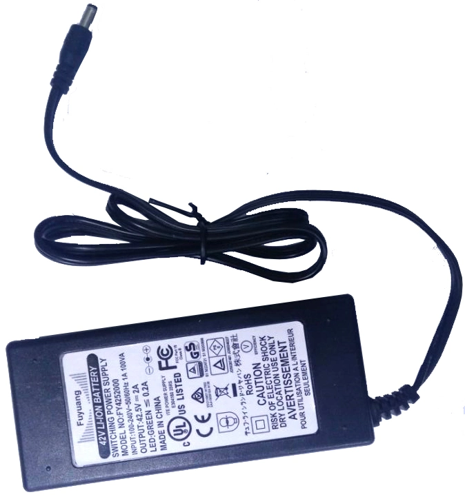 Fuyuang High Quality OEM ODM 36V 10s 42V 2A 3A 4A 5A 7A 10A Lithium Battery Charger for Electric Bike E-Scooter