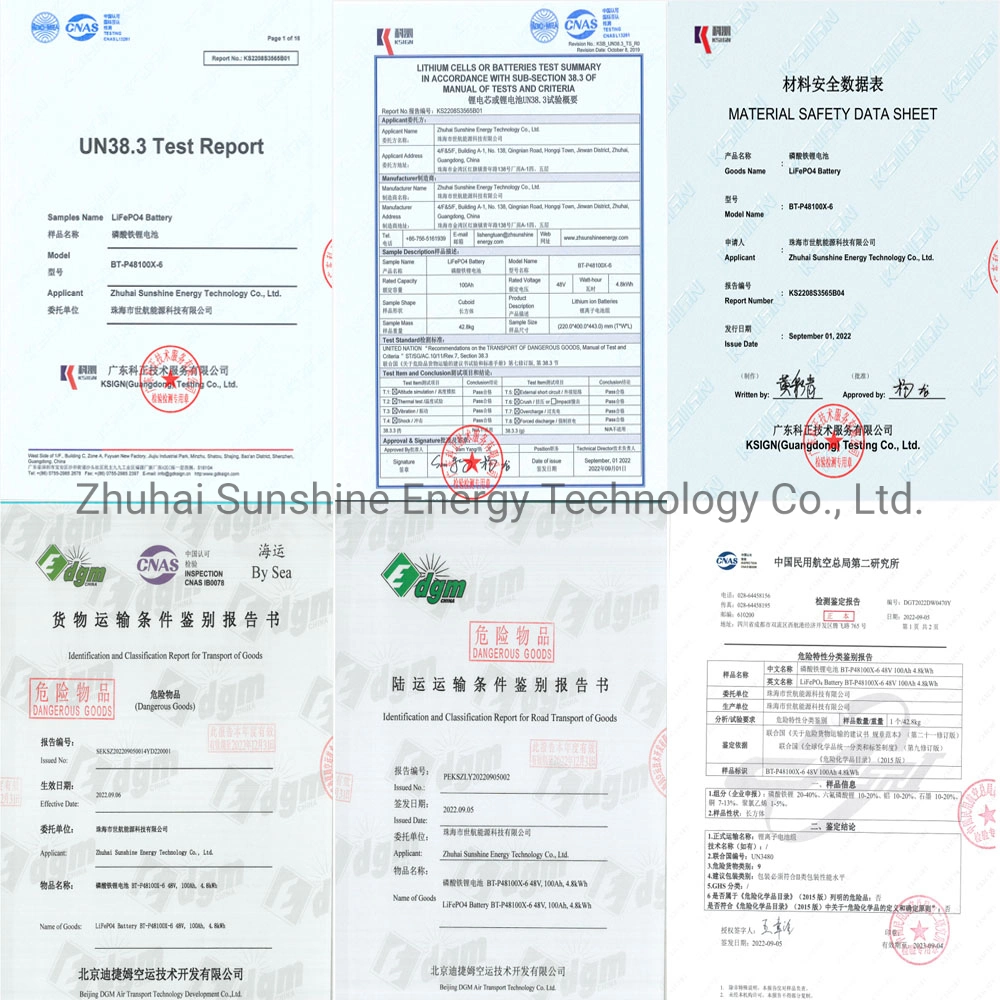 Renewable 24V/25.6V 200ah LiFePO4 Lithium Ion Battery for Solar Energy System