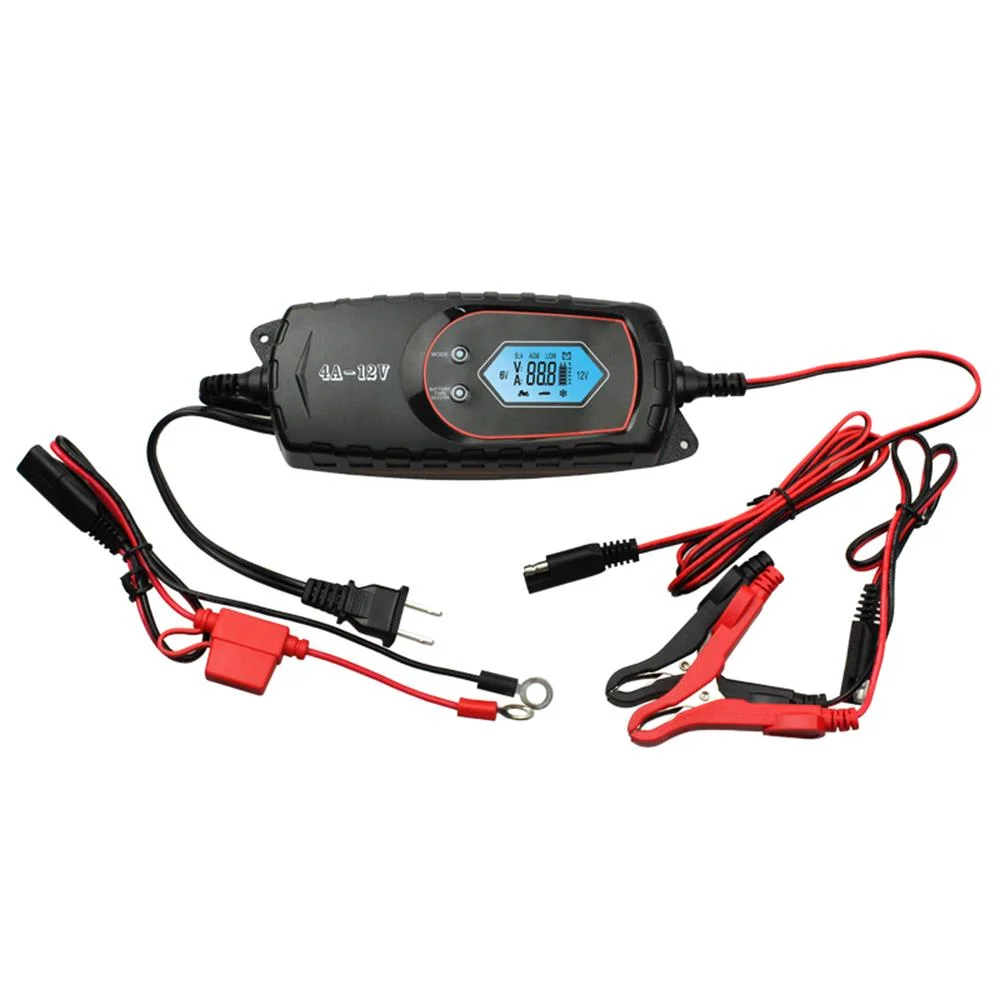 6V 12V/4-AMP Automotive Smart Battery Charger for Car