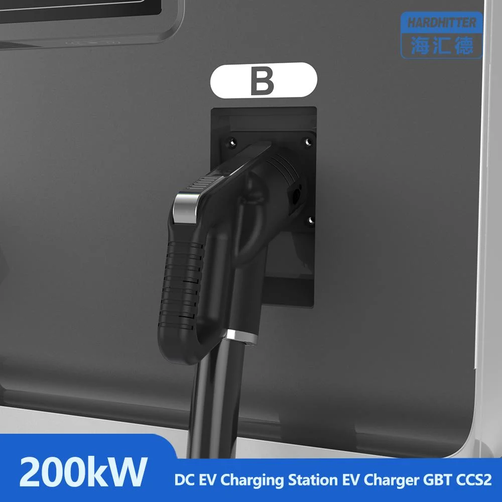 Reliable Factory Supplier DC 200kw Gbt CCS2 Quick EV Charger Electric Vehicle Car Commercial Charging Pile Floor Mounted DC Fast EV Charging Stations