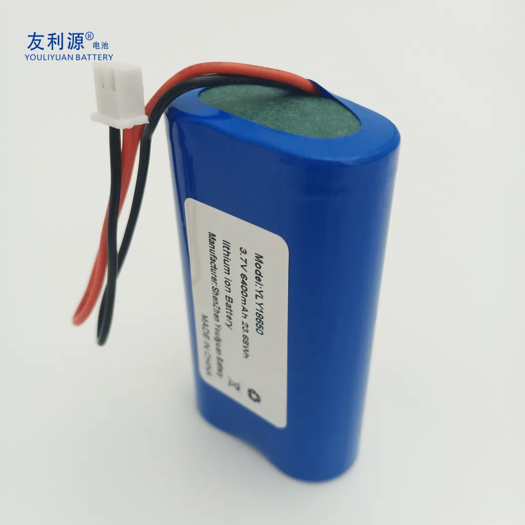 18650 Lithium Ion Battery Charger 3.7V 6.4ah 12V 24V 48V Power Tool Battery Storage Rechargeable Battery Camcorder Batteries with Safety Circuitry