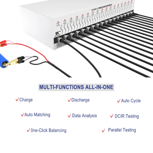 136-Channel 18650 26650 32650 LiFePO4 Nca Ncm Lithium Ion Battery Automatic Cycle Charge Discharge Capacity Grading and Matching Test Equipment