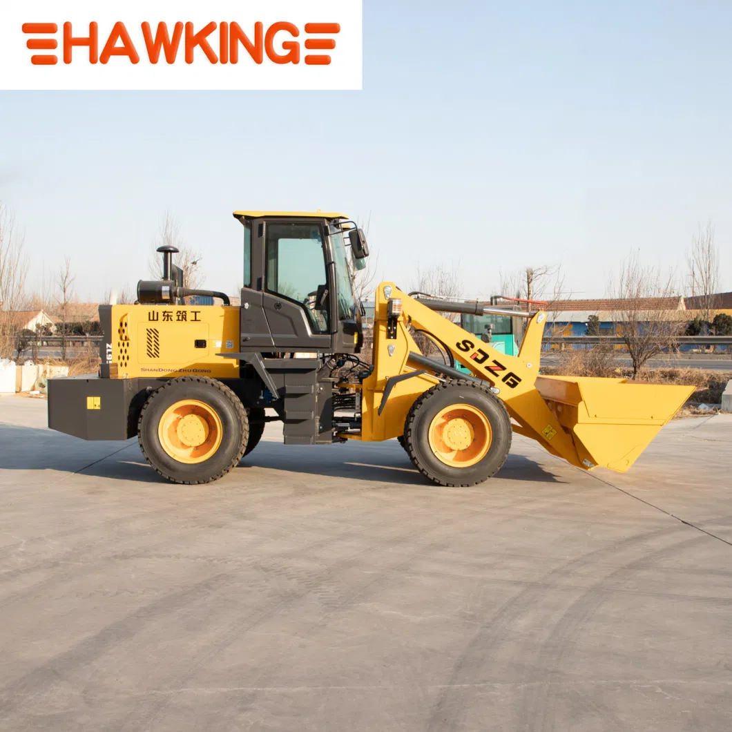 Hot Sale 3ton Small Wheel Loader for Farm CE ISO Euro V 5 Emissions EPA 4 Japanese Engine Mining Machinery Manufacturing Direct Wholesale Automatic Transmission