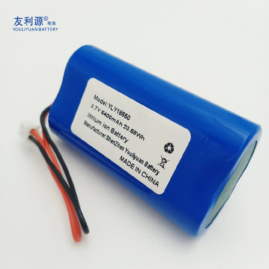 18650 Lithium Ion Battery Charger 3.7V 6.4ah 12V 24V 48V Power Tool Battery Storage Rechargeable Battery Camcorder Batteries with Safety Circuitry