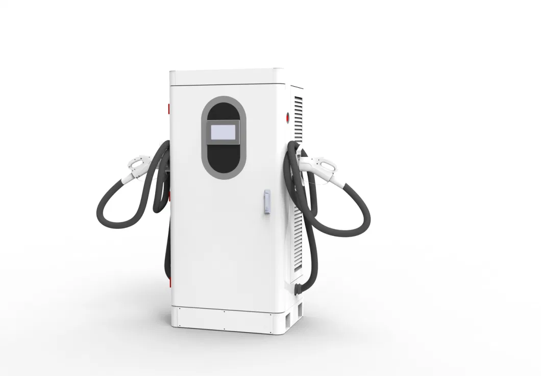 CE Rohs List DC 60kw EV Charging Station for Electric Car with Double Charger Gun