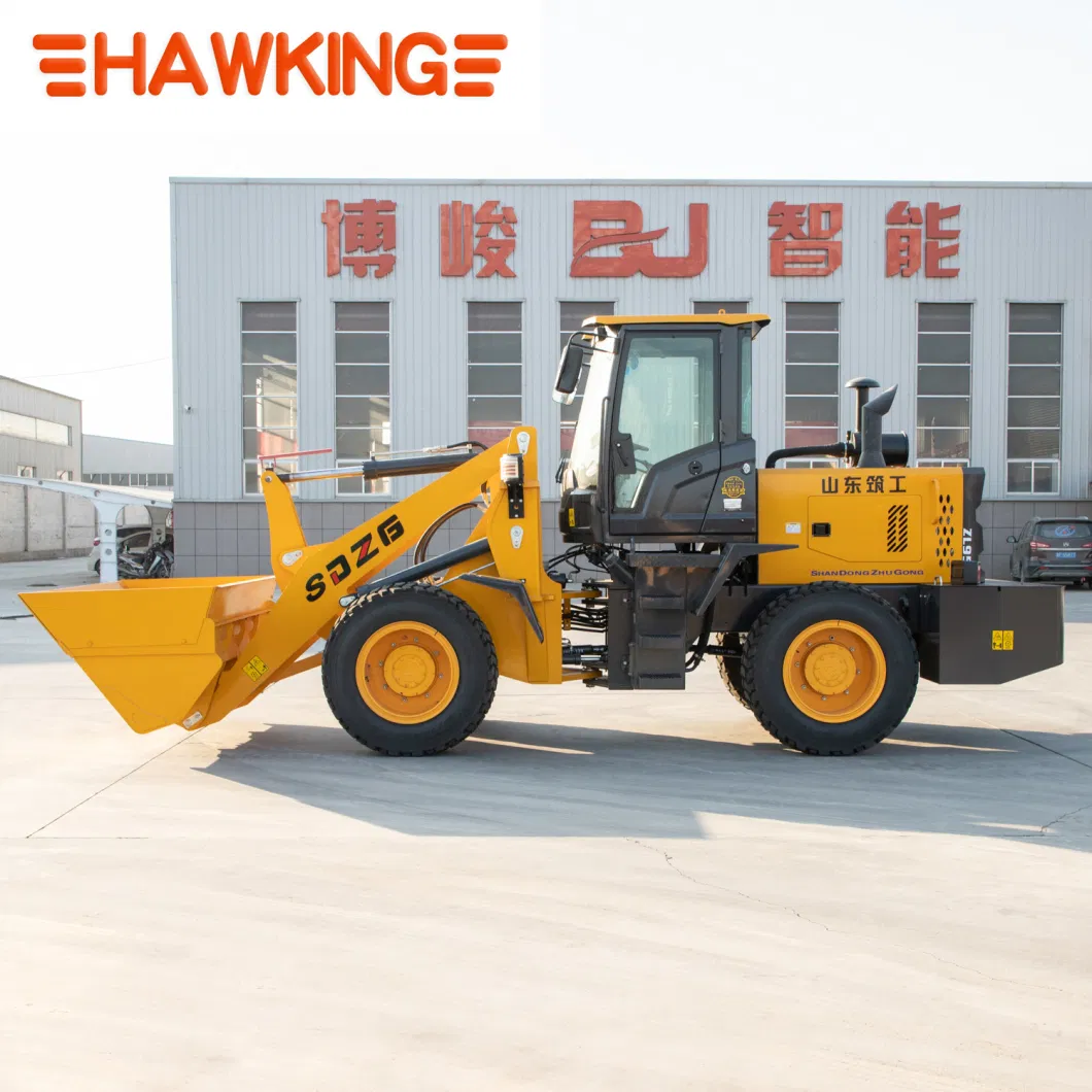 Hot Sale 3ton Small Wheel Loader for Farm CE ISO Euro V 5 Emissions EPA 4 Japanese Engine Mining Machinery Manufacturing Direct Wholesale Automatic Transmission