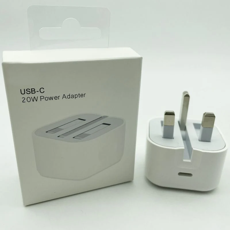 Factory Original 20W Pd Fast USB C Power Wall Charger for iPhone