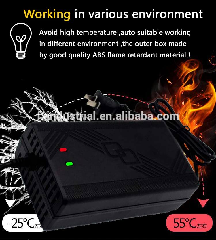 Addison 12V/24V/36V/48V 2.5A 4A 5A Electric Car Full Intelligent Automatic Portable Battery Charger