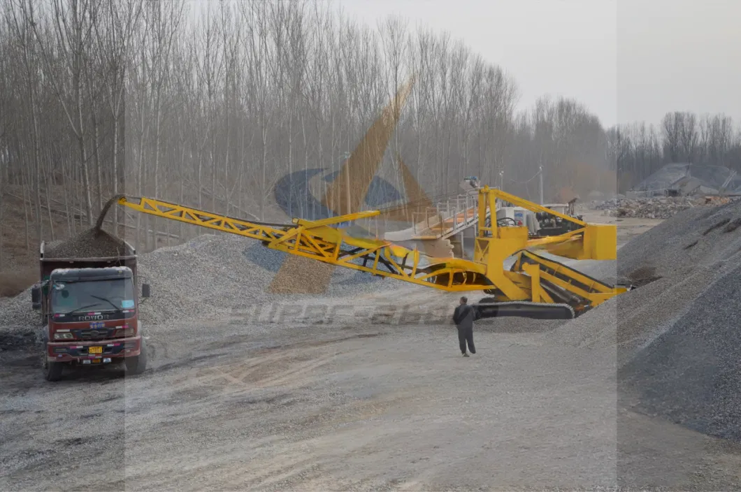 Super-Above Automatic Mobile Truck Loader for Sale