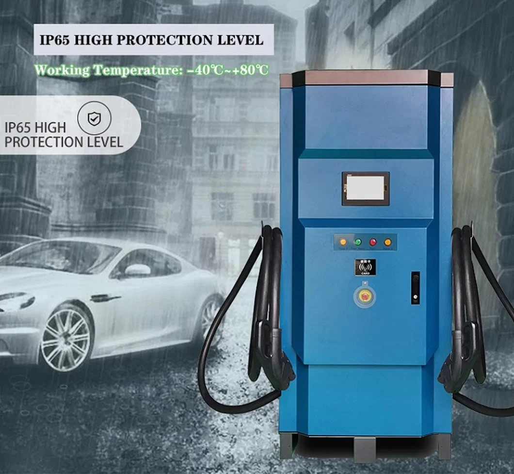 150kw Dual Guns China Electric Vehicle DC CCS2 EV Car Battery Charger Manufacturer for Car