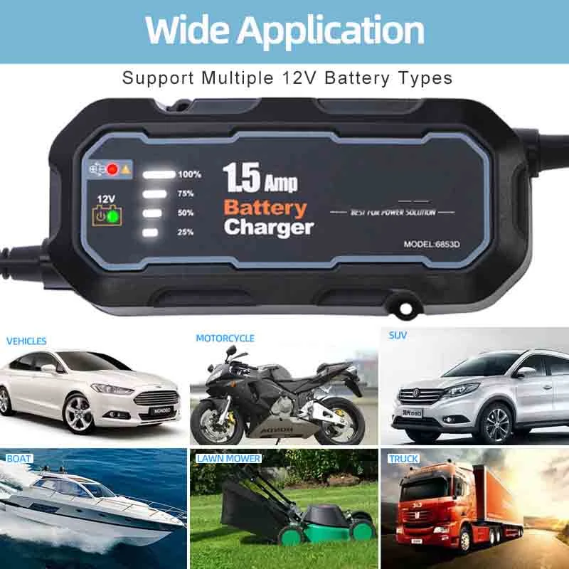 12V Portable Power Lithium Car Home Solar Panel Lead Acid and with to Good Price 220V Camping RV 24 Volt Sealed Battery Charger