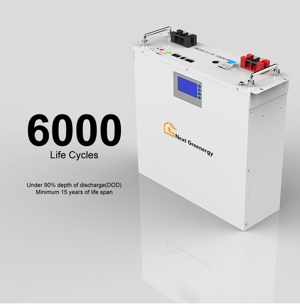 Nextgreenergy High Discharge Rate LiFePO4 51.2V 100ah Lithium Ion Battery