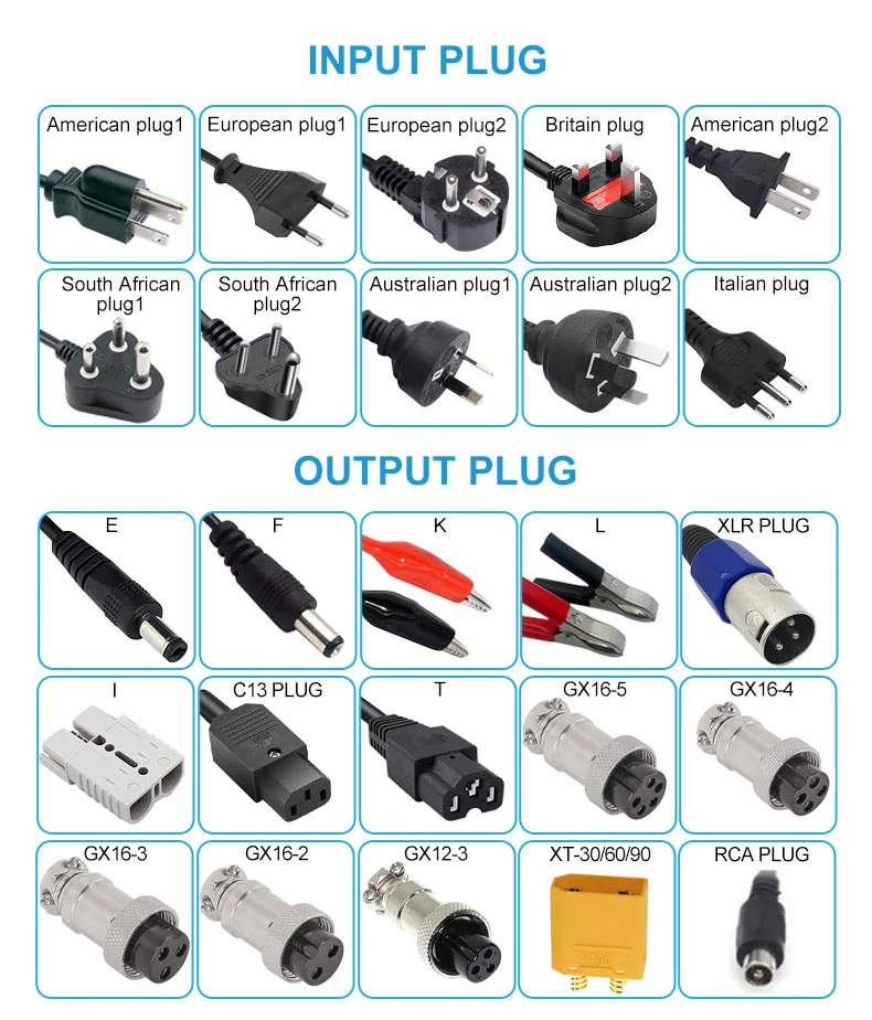 Wholesale 60V12A Lithium Battery Charger 16s 17s 67.2V 71.4V Charger for Electric Bicycle E-Scooter Battery