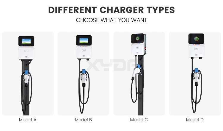 Xydf Gbt Chademo Type1/2 CE Certified 7kw Type 2 32AMP Electric Car Charging Station Smart Ocpp 1.6j Wall-Mounted AC EV Charger