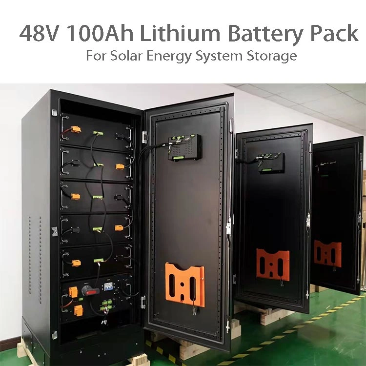 48 Volt Rack Mount Solar Battery Pack LiFePO4 100ah 200ah 5kwh Server Rack LiFePO4 Battery 5kw Lithium Ion Battery