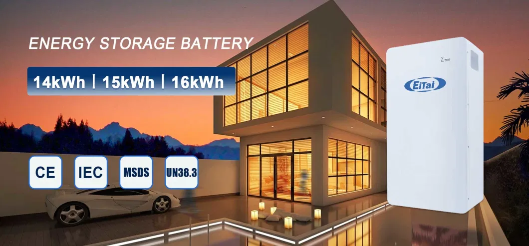 Competitive Price 14kw Solar Charger Inverter Home Lithium LiFePO4 Battery EU Warehouse