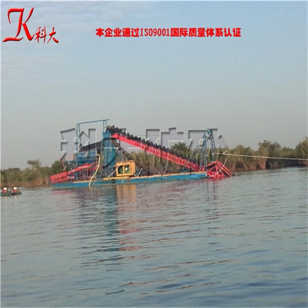 Chain Bucket Gold Mining Dredger Diamond Dredge for River Mining