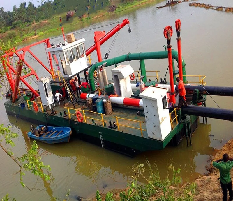 12 Inch Cutter Suction Dredger with Diesel Engine