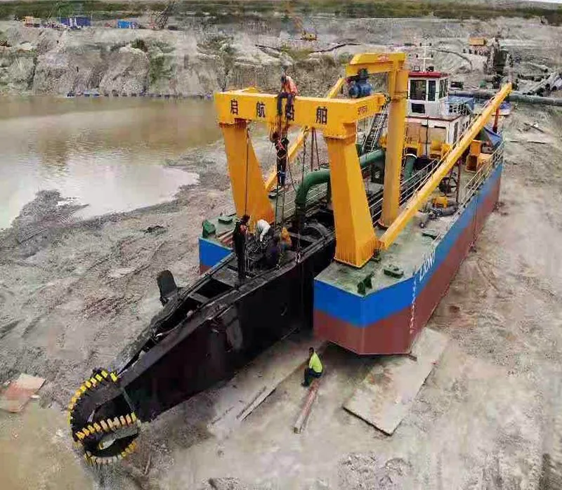 12 Inch Cutter Suction Dredger with Sand Water Flow Meter