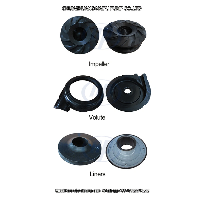 12/10 F-M Rubber Slurry Pump Cover Plate Liner