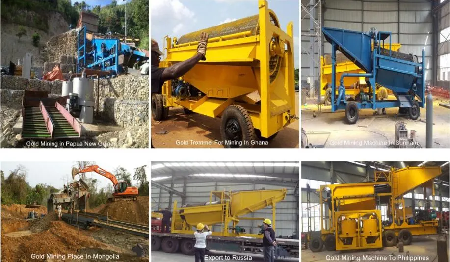 Benefication Small Gold Dredging Equipment Bucket Chain Excavating Gold Dredger