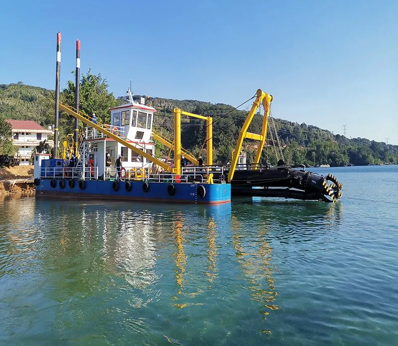 12 Inch Cutter Suction Dredger with Diesel Engine