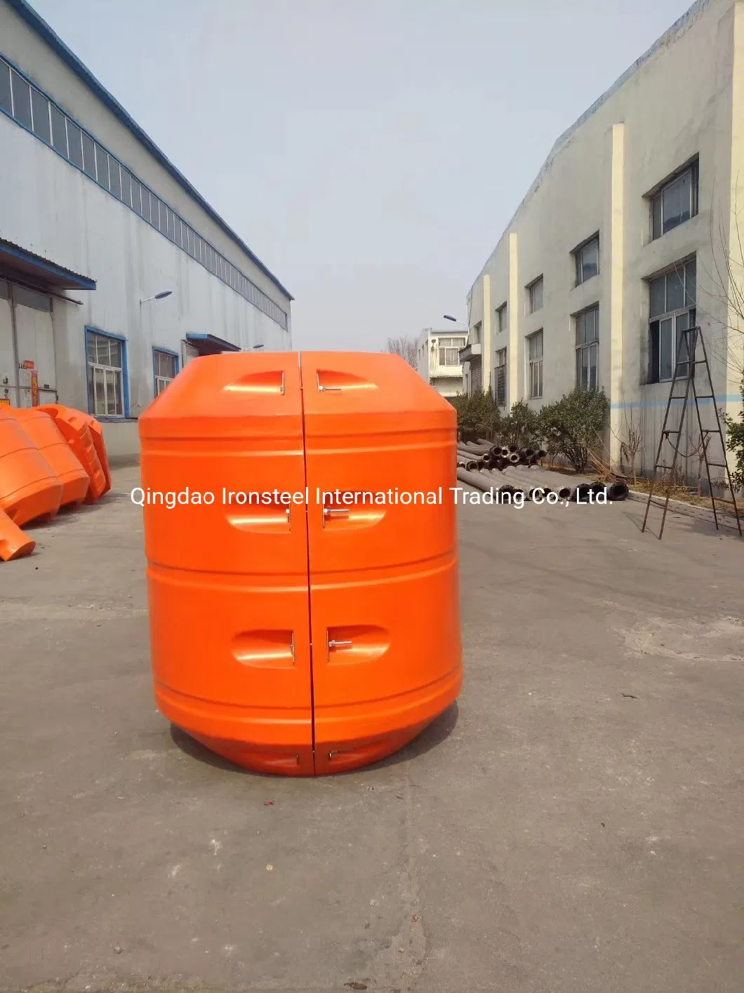 Plastic Pipe Floater for Dredging Project