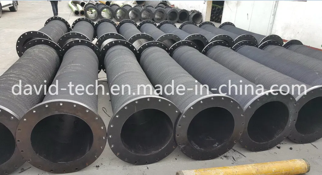 Dredging Sand Mud High Pressure Discharge Rubber Flexible Hose