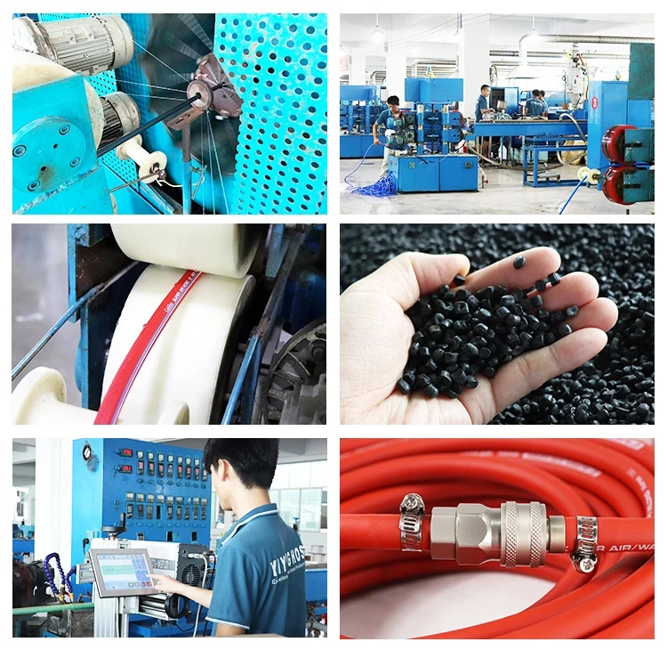 Multipurpose Industrial Flexible Rubber Water Discharge Hose for Overhead Irrigation Systems