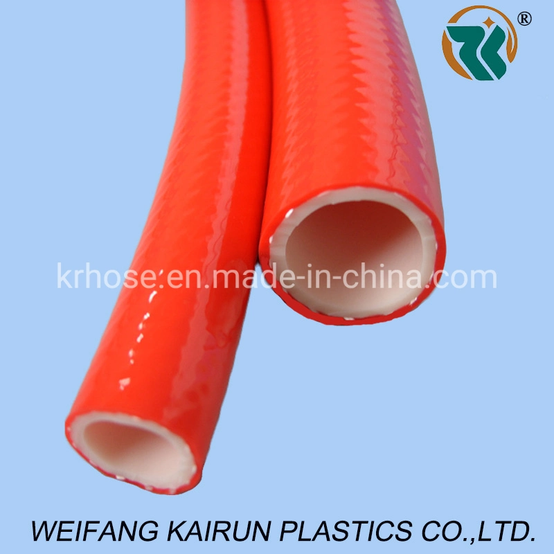 OEM Customized 100% New Material PVC Plastic Braided Reinforced Air Hose for Air Compressor Hoses Flexible Hose