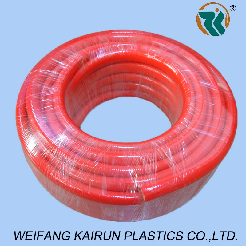 OEM Customized 100% New Material PVC Plastic Braided Reinforced Air Hose for Air Compressor Hoses Flexible Hose