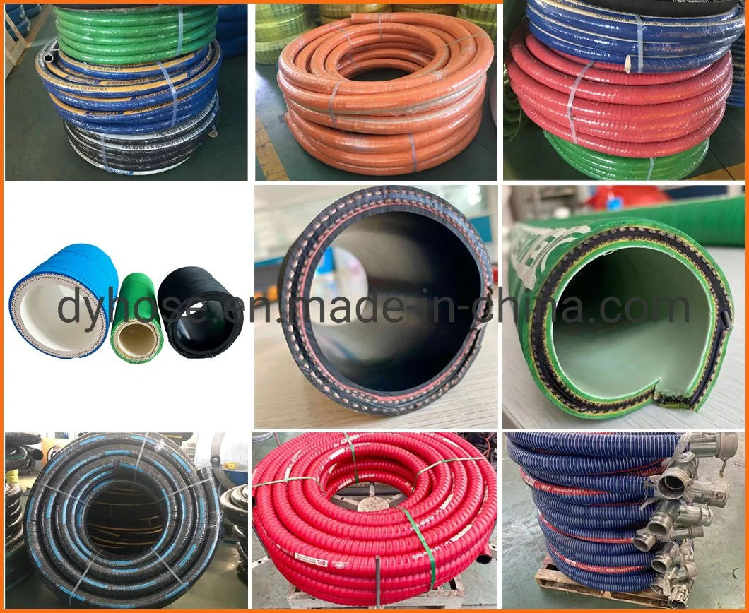 Steel Wire Hydraulic Hose SAE R4 Oil Suction and Discharge Hose/Four Steel Wire Spiraled Hose