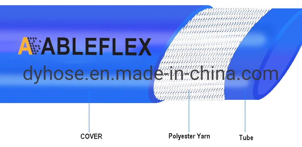 Factory Price Agriculture Farm TPU Layflat Polyurethane Reinforced Flexible Flat Water Hose