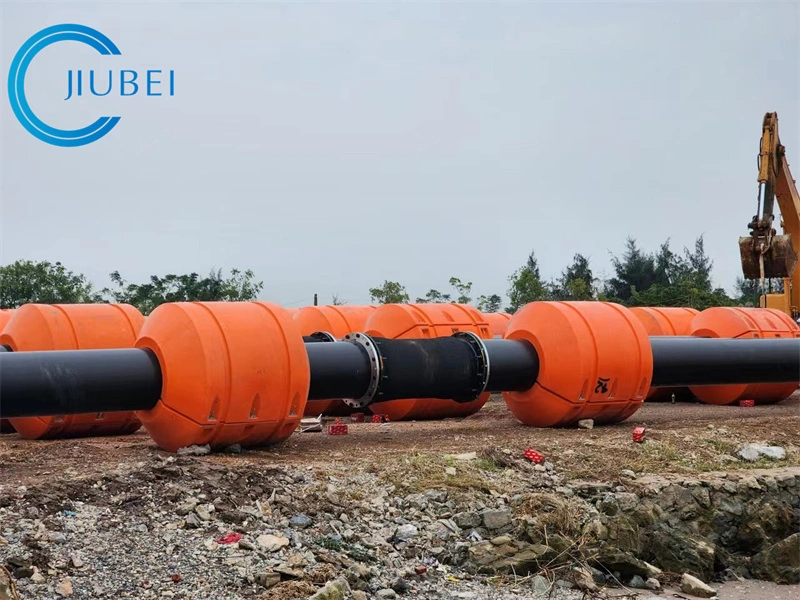 Floating Suction and Discharge Rubber Hose with Flange D650 Dredger and Pump Dredging Hoses