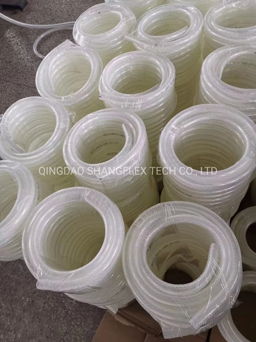 Orange PVC Vacuum Suction Hose Mangueras