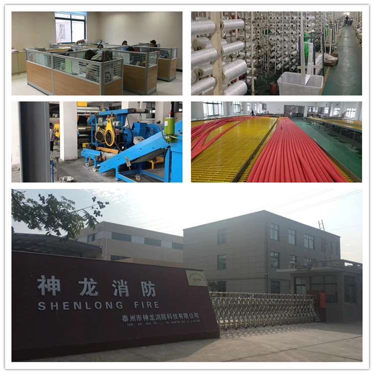 Factory Price Firefighting EPDM Rubber Lined Fire Hose with Coupling