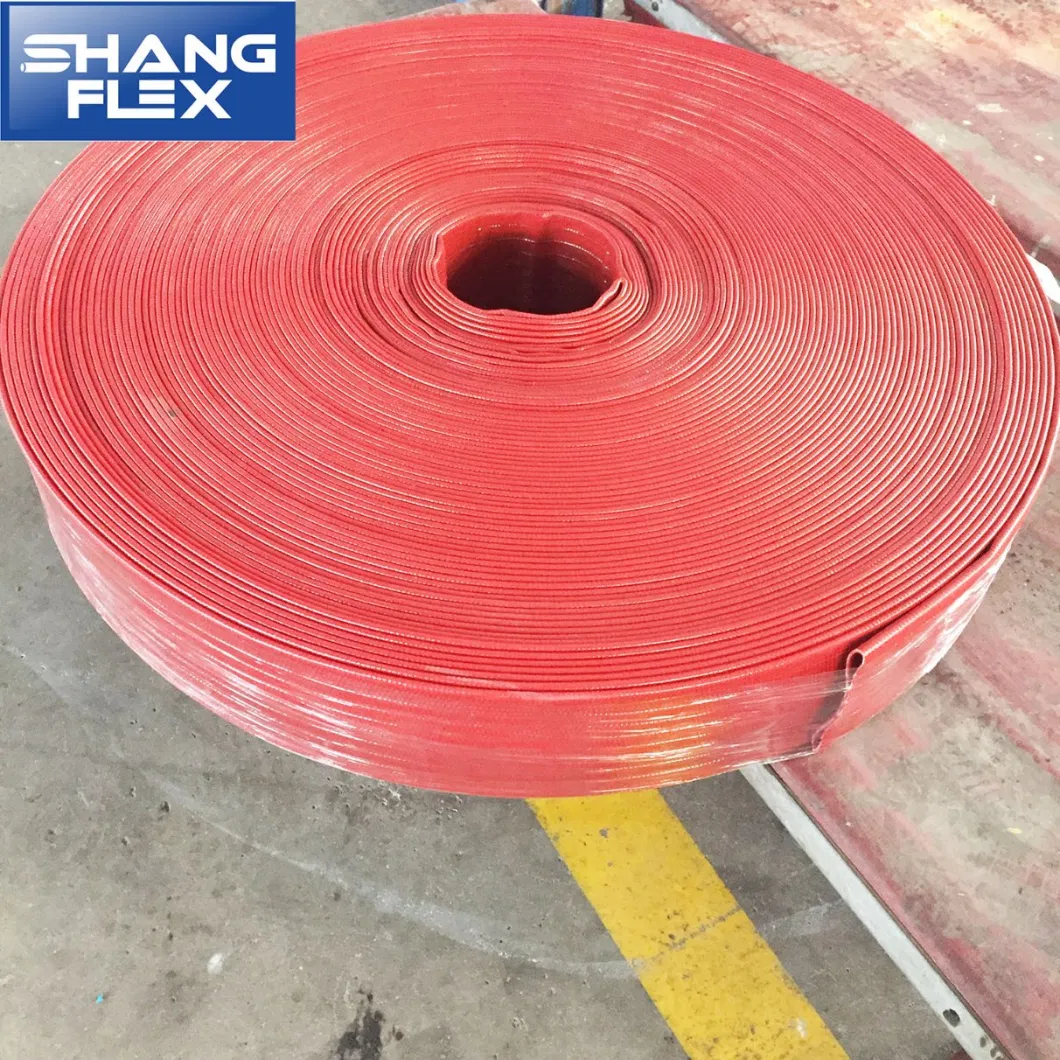 High Pressure PVC Layflat Water Discharge Hose for Agriculture Land Irrigation System