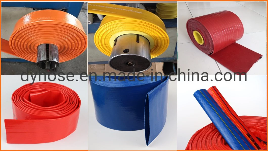 1/2&quot;-16&quot; Water Pipe PVC Lining Collapsible Water Layflat Fire Hose