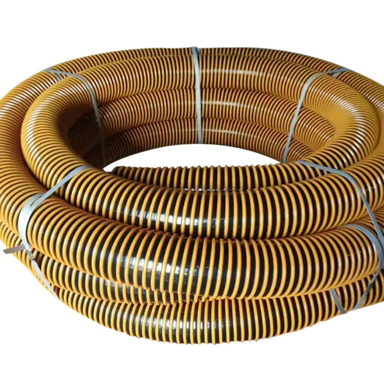 Flexible Spiral Helix Water Delivery Discharge PVC Suction Pipe Industrial Vacuum Cleaner Hose