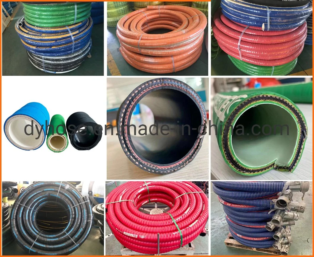 Flexible Plastic Reinforced Helix Water Pump Suction Discharge Spiral Tube Pipe Conduit Line Hose