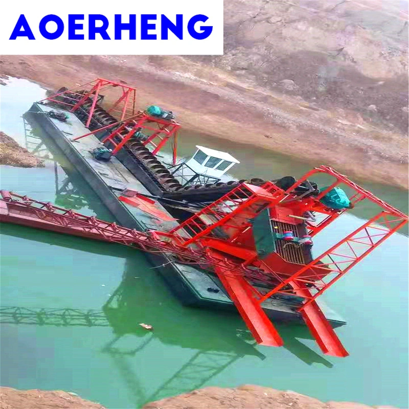 China Factory Chain Bucket Dredger for Gold Diamond Mining