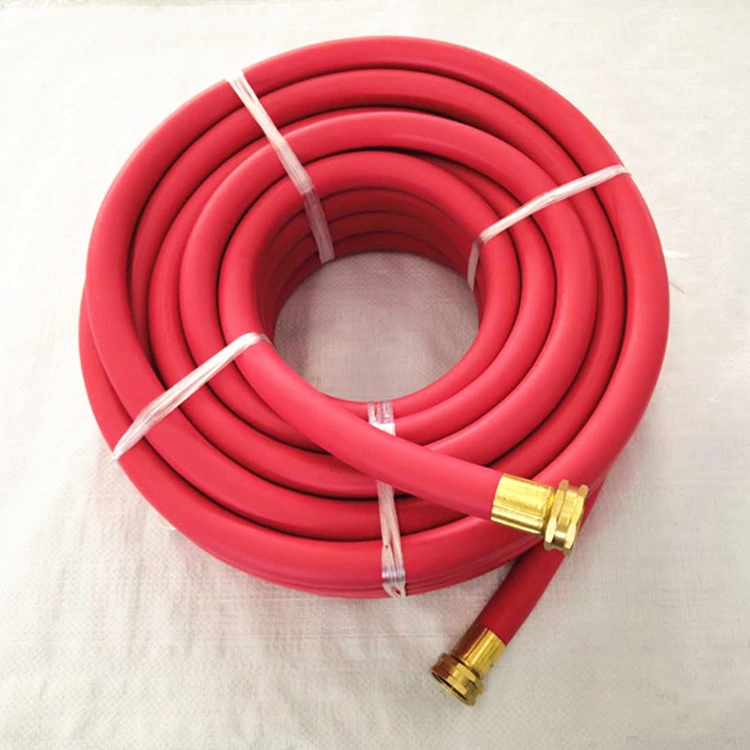 Anti-Abrasion Rubber Garden Hose 100 FT with Good Flexibility