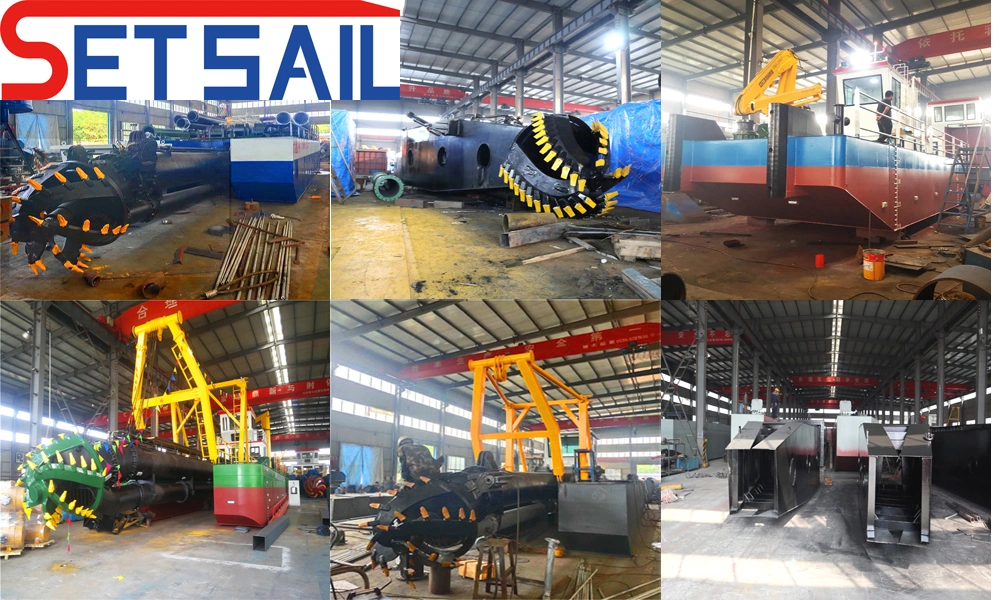 Durable Chain Bucket River Mineral Machinery/ Gold Dredge for Diamond Processing Plant /Mining Equipment with Gold Mining Trommel